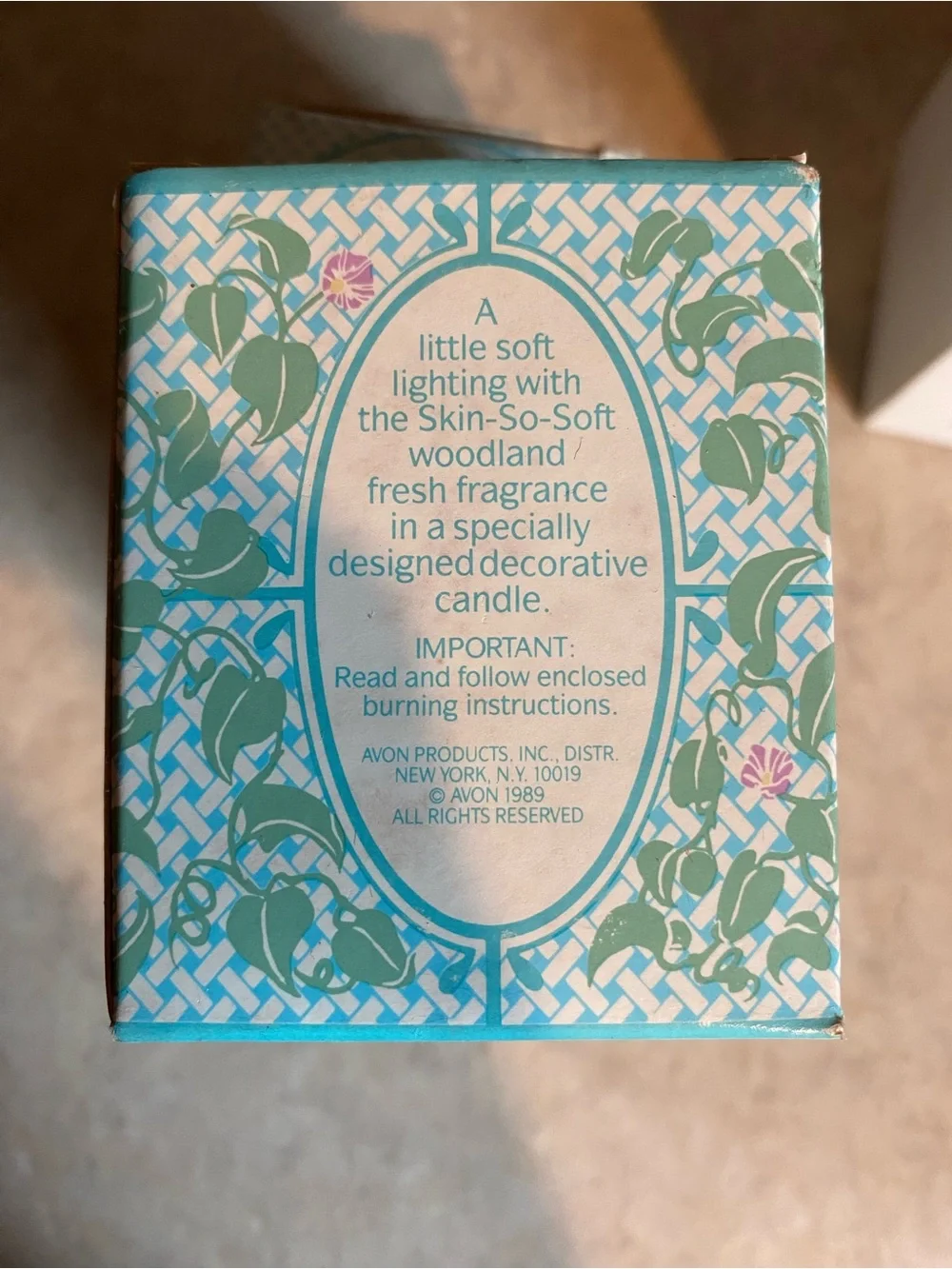 NEW Vintage Avon Skin-So-Soft Refillable Candles & Air So Clear Odor Neutralizer